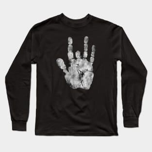 jerry-garcia - vintage hand iconic Long Sleeve T-Shirt